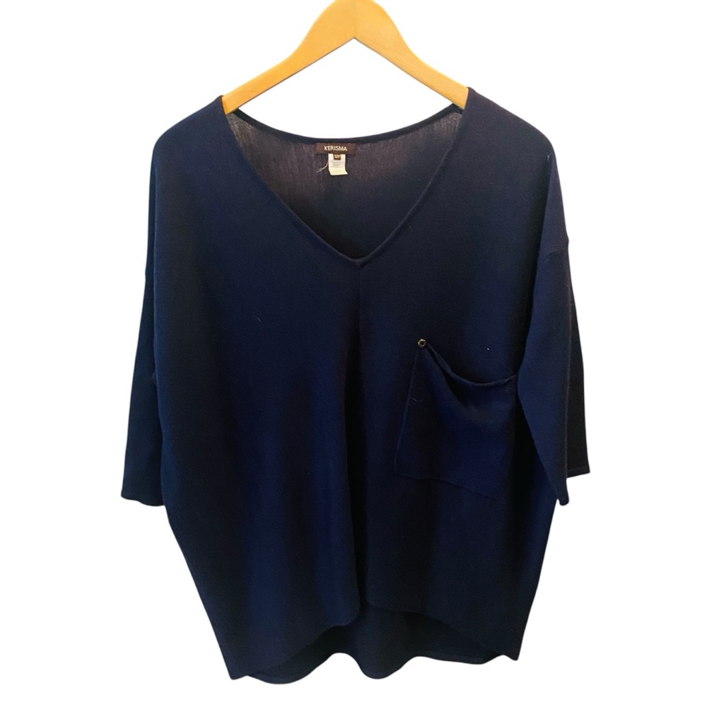 ⭐️ Kerisma Navy Raven Sweater Top S/M